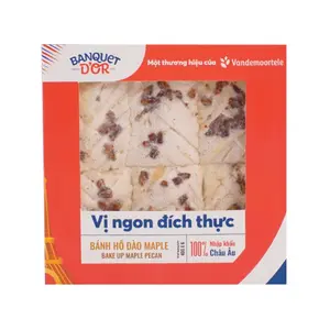 Bánh Hồ Đào Maple Cấp Đông Tự Nướng, Bake Up Maple Pecan, 6 Bánh (240g) - BANQUET D'OR